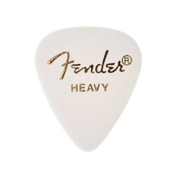 Fender Classic Celluloid Pick White H